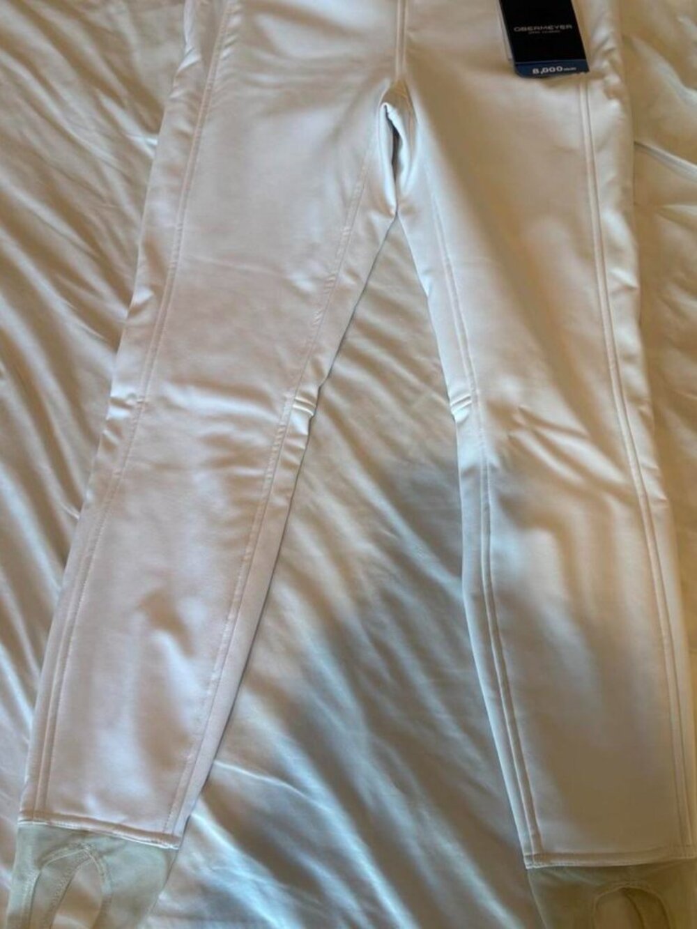 Obermeyer White Ski Pants